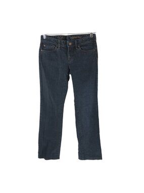 LOFT Original Bootcut Womens Jeans Size 0 Dark Wash Cotton Blend